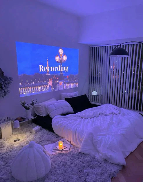 BeamVibe mini projector β groot beeld, groot geluid, klein formaat