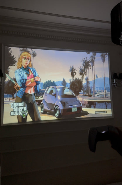 BeamVibe mini projector – groot beeld, groot geluid, klein formaat